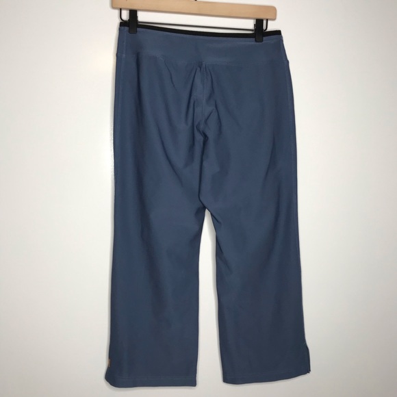 Lucy blue grey cropped relax fit work out pants - Picture 9 of 12